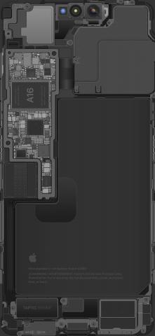 IPhone 14 ProMax Schematic Raw Wallpaper  IPhone Wallpapers