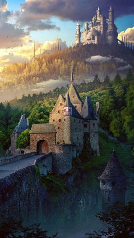 Fantasy Castle IPhone Wallpaper HD  IPhone Wallpapers