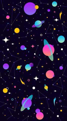 Space Patterns IPhone Wallpaper HD  IPhone Wallpapers