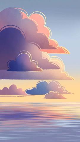 Sunset Clouds IPhone Wallpaper HD  IPhone Wallpapers