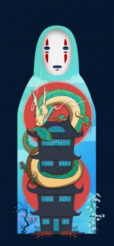 Spirited Away IPhone Wallpaper HD Scaled  IPhone Wallpapers