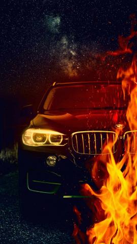 BMW Fire IPhone Wallpaper HD  IPhone Wallpapers