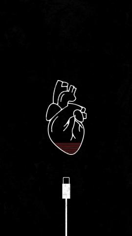 Heart Charge IPhone Wallpaper HD  IPhone Wallpapers