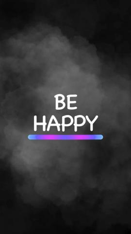 Be Happy IPhone 13 Wallpaper  IPhone Wallpapers
