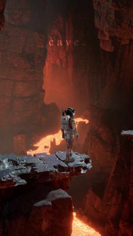 Into The Mars Cave 4K IPhone Wallpaper  IPhone Wallpapers
