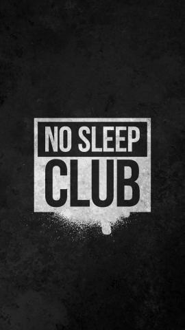 No Sleep Club IPhone Wallpaper  IPhone Wallpapers