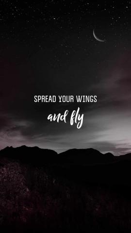 Spread Your Wings IPhone Wallpaper  IPhone Wallpapers