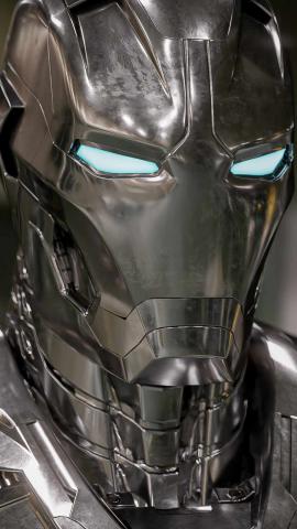 Iron Man Chrome Armor IPhone Wallpaper  IPhone Wallpapers