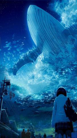 Alien Ship Anime IPhone Wallpaper  IPhone Wallpapers