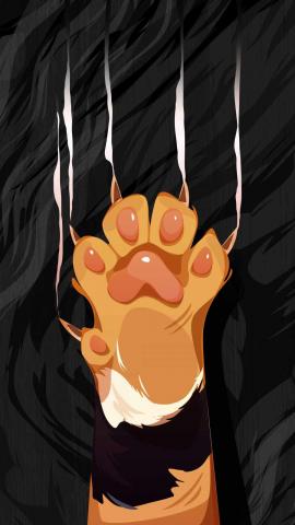 Lion Paw Cute IPhone Wallpaper  IPhone Wallpapers