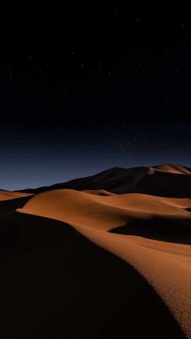 Night Desert Dunes 4K IPhone Wallpaper  IPhone Wallpapers