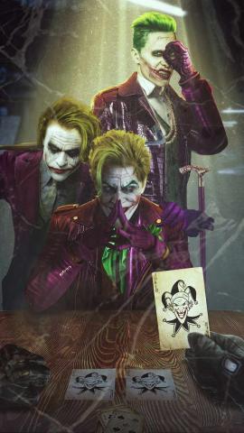 Three Jokers IPhone Wallpaper  IPhone Wallpapers