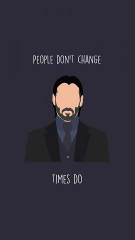 People Dont Change Times Do IPhone Wallpaper  IPhone Wallpapers