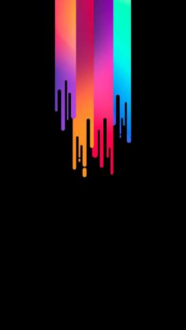 Amoled Multi Color IPhone Wallpaper  IPhone Wallpapers