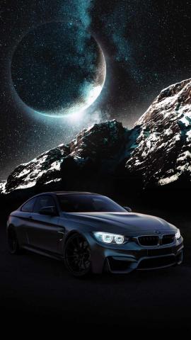Space BMW IPhone Wallpaper  IPhone Wallpapers