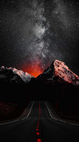Space Road HD IPhone Wallpaper  IPhone Wallpapers