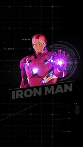 The Iron Man Design IPhone Wallpaper  IPhone Wallpapers