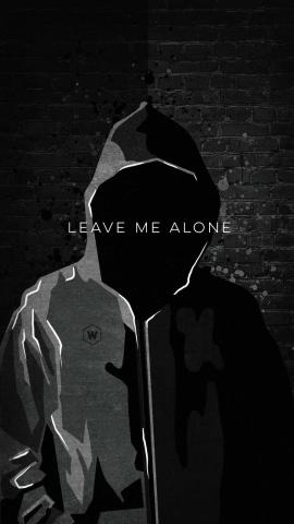 Leave Me Alone IPhone Wallpaper 1  IPhone Wallpapers