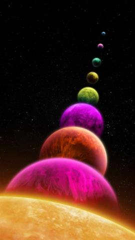 Solar System Planets IPhone Wallpaper  IPhone Wallpapers