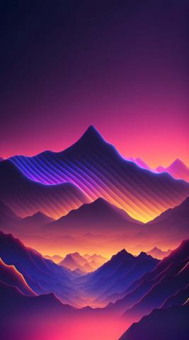 Abstract Mountains IPhone Wallpaper HD  IPhone Wallpapers