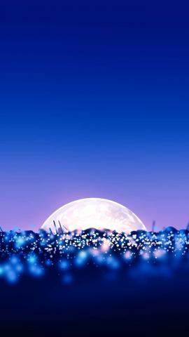 Moon Rise IPhone Wallpaper HD  IPhone Wallpapers
