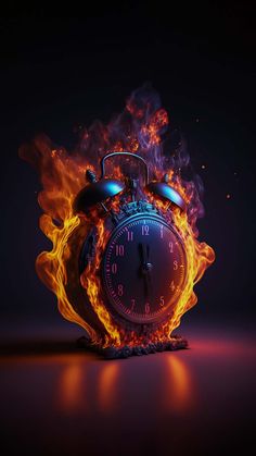 Burning Time IPhone Wallpaper HD  IPhone Wallpapers