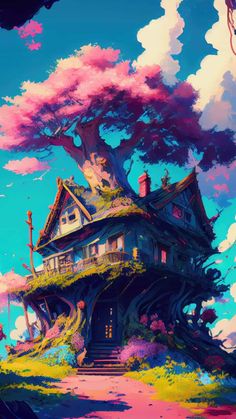 Tree House IPhone Wallpaper HD  IPhone Wallpapers