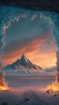Ice Cave IPhone Wallpaper HD  IPhone Wallpapers