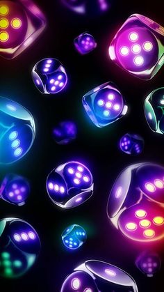 Colourful Dices IPhone Wallpaper HD  IPhone Wallpapers