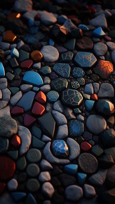 Pebbles Stones Art