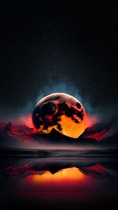 Volcanic Moon