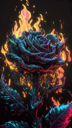 Rose Burning