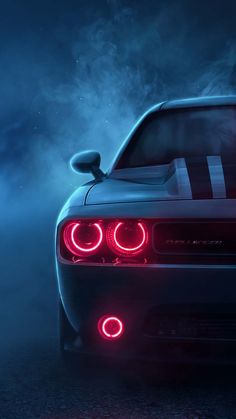 Dodge Challenger Demon Lights