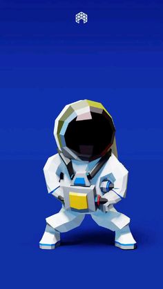 Astronaut dances