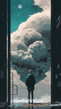 Standing In Clouds