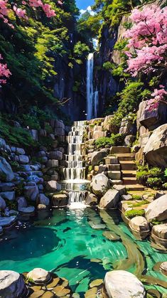 Waterfall Nature Vibes
