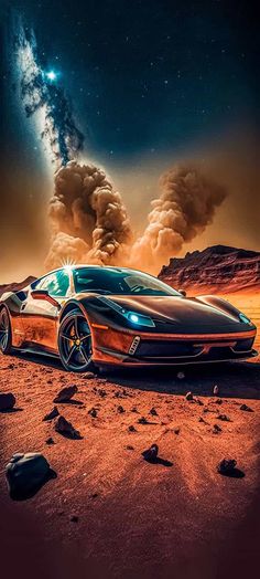 Ferrari On Mars