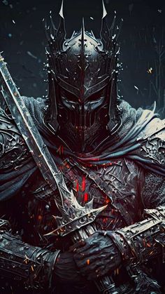 Warrior With Sword   iPhone Wallpapers