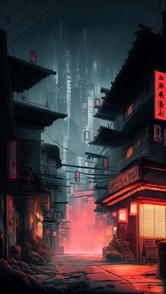 Old Streets Of Japan
