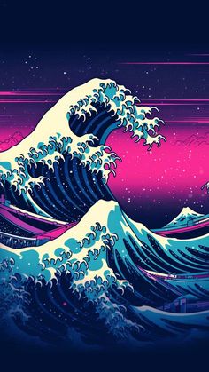 Sea Waves Art