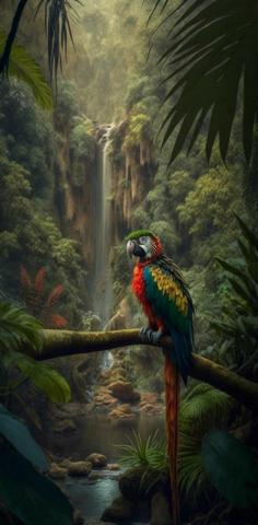 Parrot  nature 