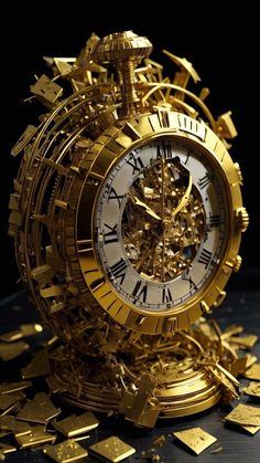 Golden Clock