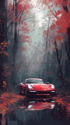 Porsche Painting