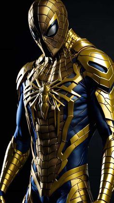 Spiderman Golden Suit