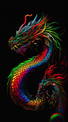 Colorful Dragon