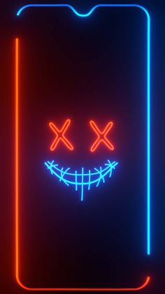 Neon Face Wallpaper  IPhone Wallpapers