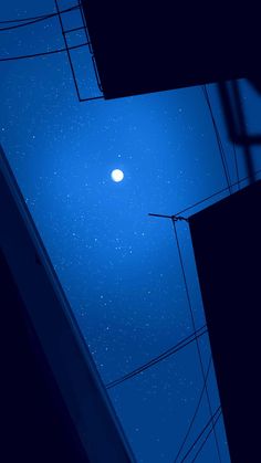 Night Sky Moon