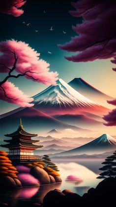 Fuji Temple Japan