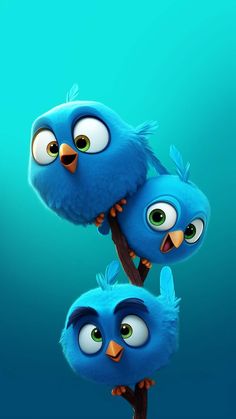 Twitter Birds   iPhone Wallpapers