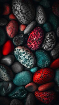 Pebble Stones Colourful